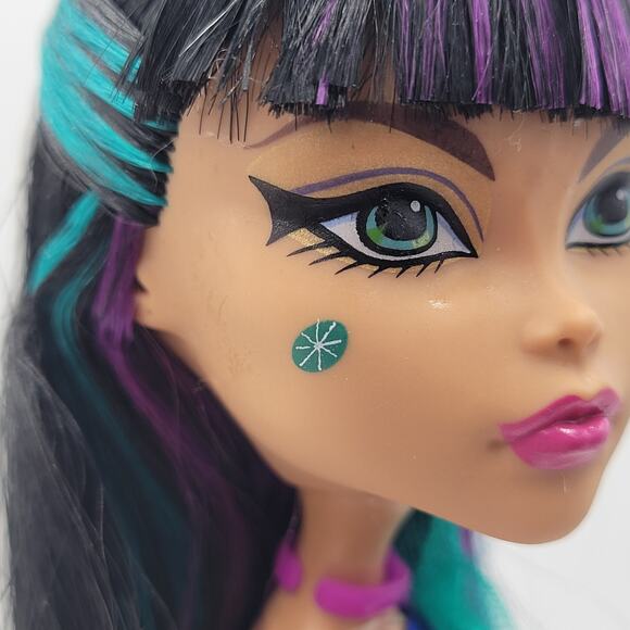 Monster High Doll Cleo de Nile 10.5 Creepateria Original Outfit Shoe Accessories - Picture 8 of 13